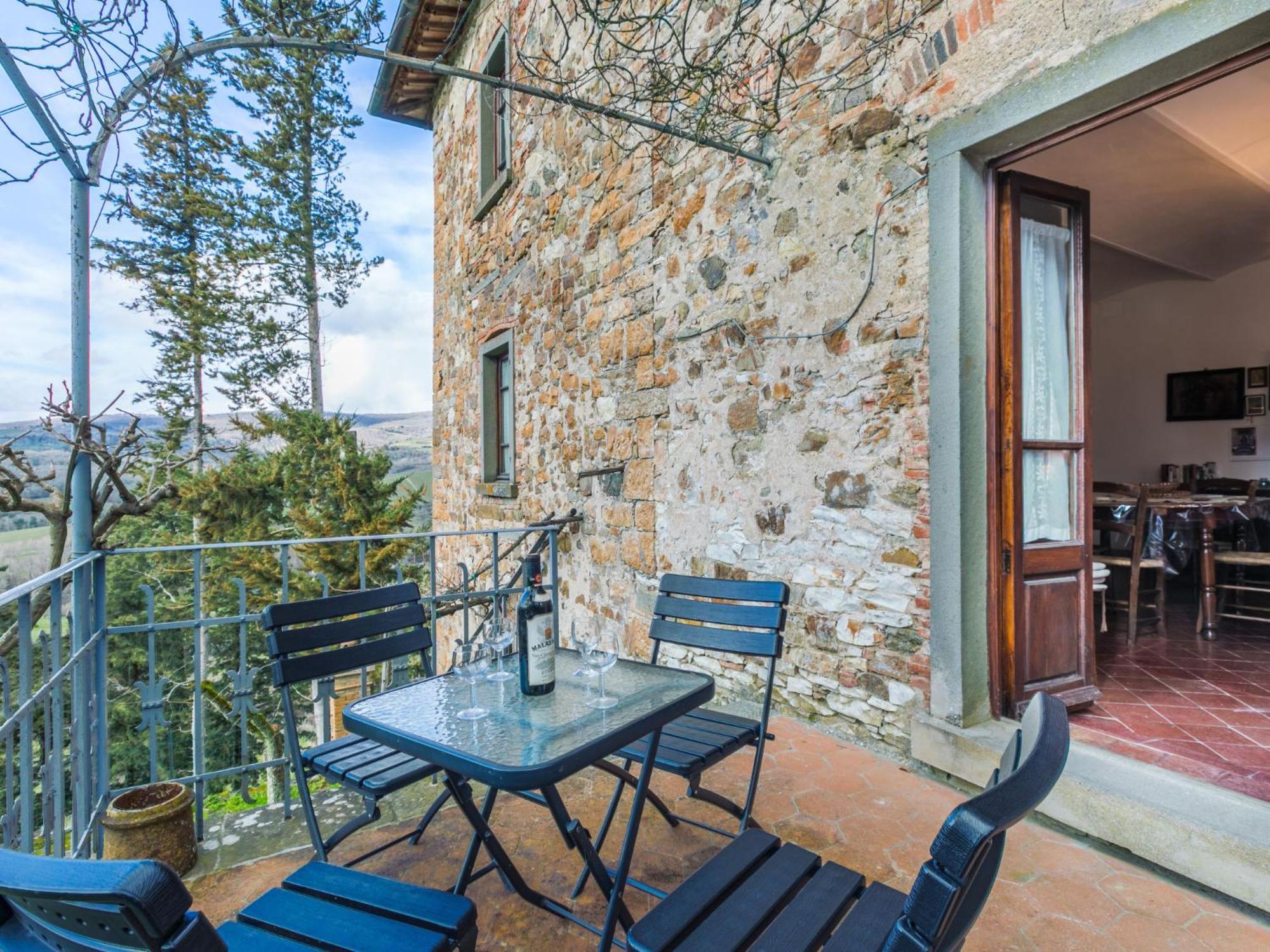 Holiday Home La Terrazza By Interhome Radda in Chianti Bagian luar foto